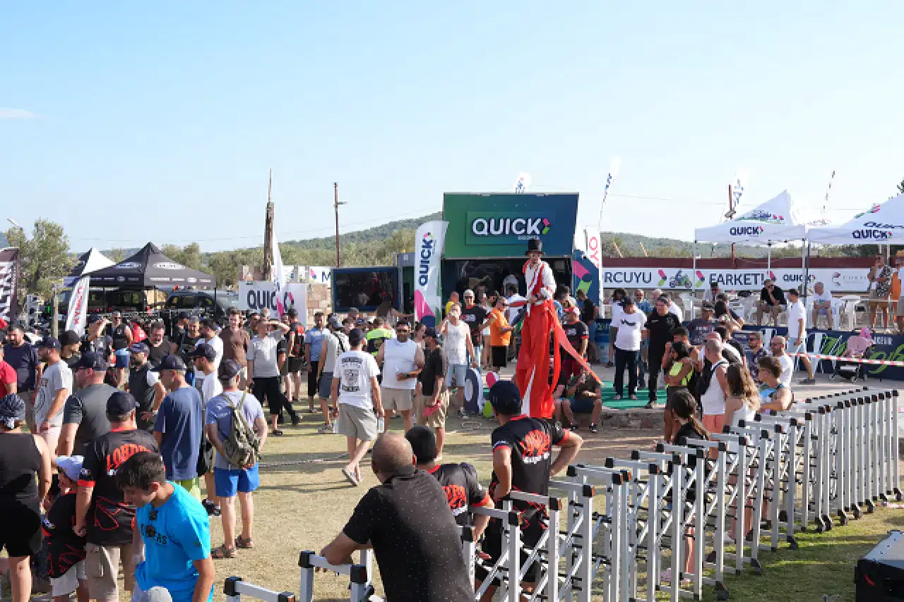 Quick Sigorta Sponsorlugunda Renkli Motosiklet Festivali Düzenlendi