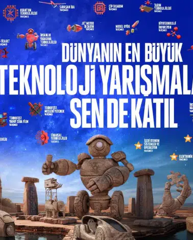 Genç Mühendisler Dikey İnişli Roket Yarışması'nda Yarışıyor