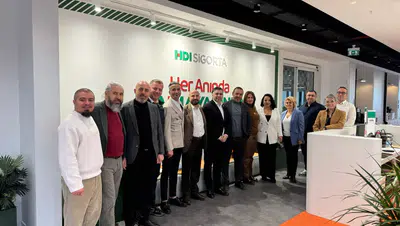 Acenteler HDI Sigorta İç Anadolu Bölge Müdürlüğü’nde Kahvaltıda Buluştu