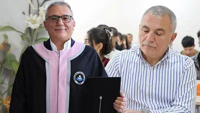 59 Yaşında Eğitim Hayalini Gerçekleştirdi