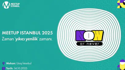 Istanbul'da 2025'te Meetup Heyecanı