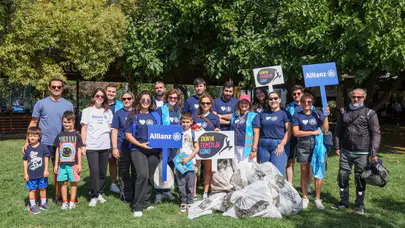 Allianz Türkiye Gönüllüleri Temizlik Seferberliğine Girişti