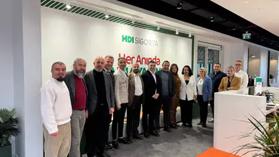 Acenteler HDI Sigorta İç Anadolu Bölge Müdürlüğü’nde Kahvaltıda Buluştu